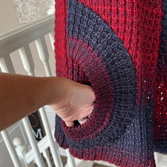 Cowl-neck tunic sweater - Picture 2 of 4